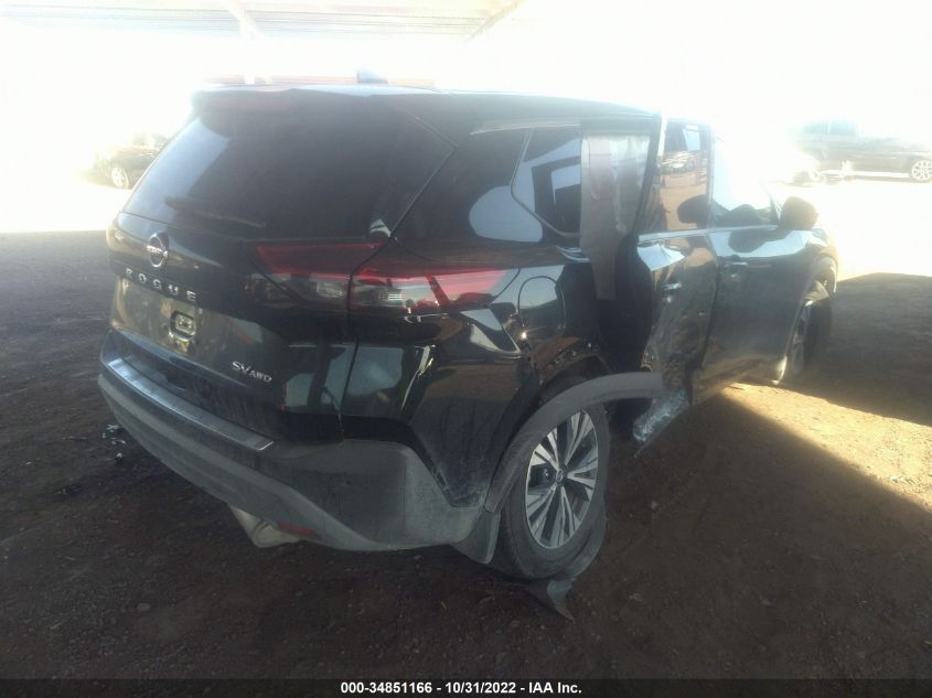 2021 NISSAN ROGUE SV VIN: 5N1AT3BBXMC820369