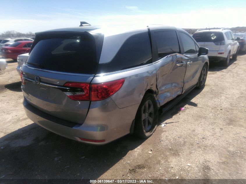 2022 HONDA ODYSSEY EX VIN: 5FNRL6H52NB030983