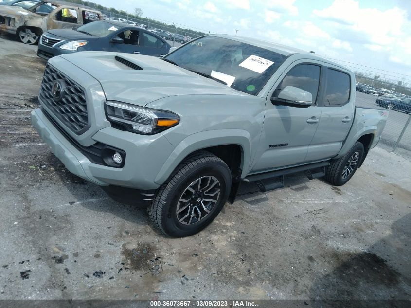 2022 TOYOTA TACOMA 4WD SR/SR5/TRD SPORT VIN: 3TYCZ5AN9NT086783