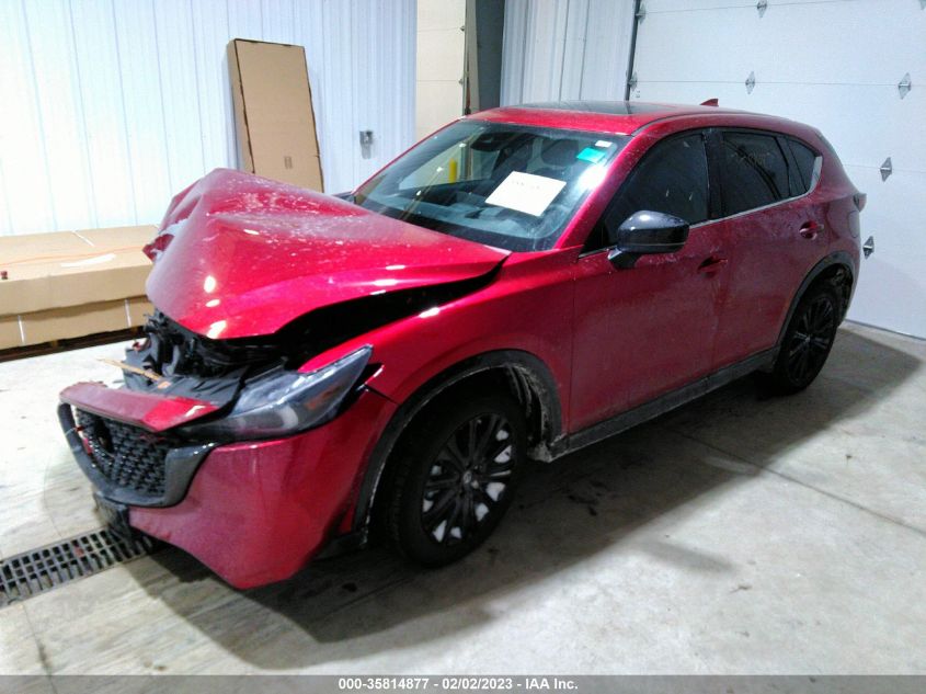 2022 MAZDA CX-5 2.5 TURBO VIN: JM3KFBAY8N0606328