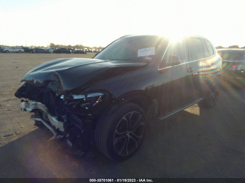 2022 BMW X5 SDRIVE40I VIN: 5UXCR4C03N9K30140