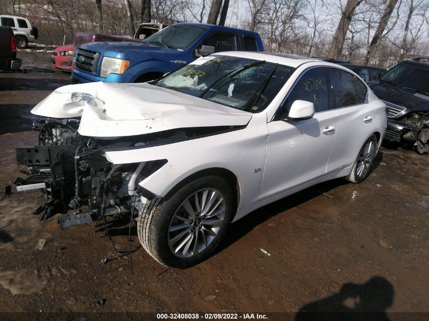 2020 INFINITI Q50 3.0T LUXE VIN: JN1EV7AP6LM207892