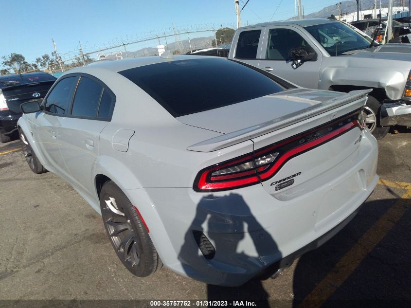 2021 DODGE CHARGER SRT HELLCAT REDEYE VIN: 2C3CDXL90MH592591