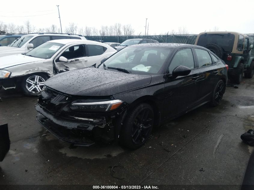 2023 HONDA CIVIC SEDAN SPORT VIN: 2HGFE2F54PH516833