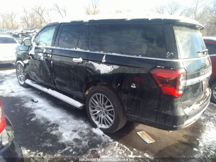 2022 FORD EXPEDITION MAX PLATINUM VIN: 1FMJK1MT0NEA50668