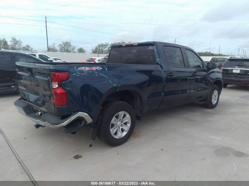 2022 CHEVROLET SILVERADO 1500 WORK TRUCK VIN: 3GCUDAED6NG524490