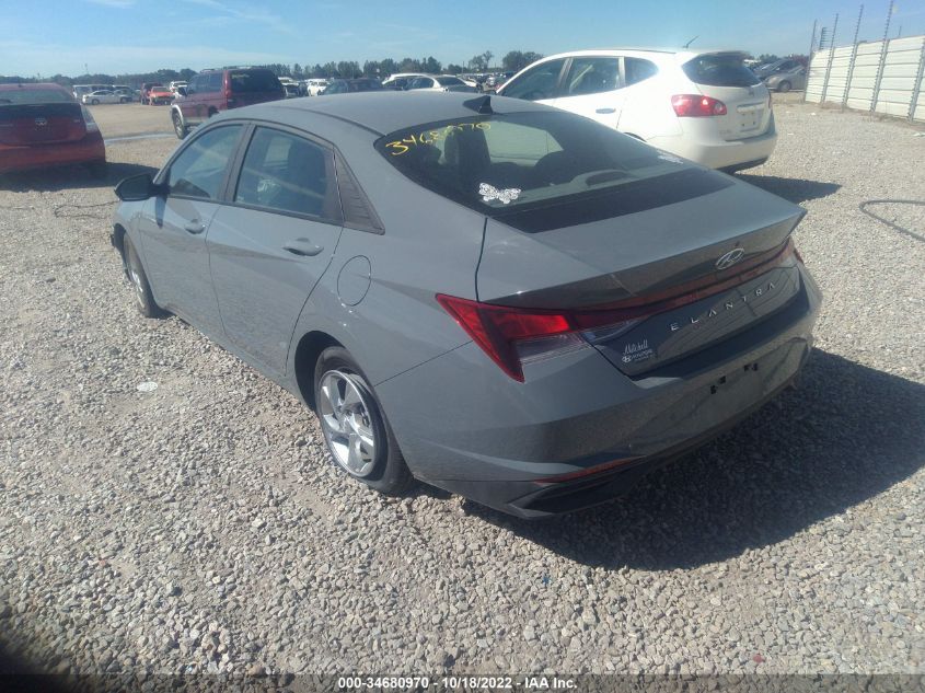 2022 HYUNDAI ELANTRA SE VIN: KMHLL4AG6NU338375