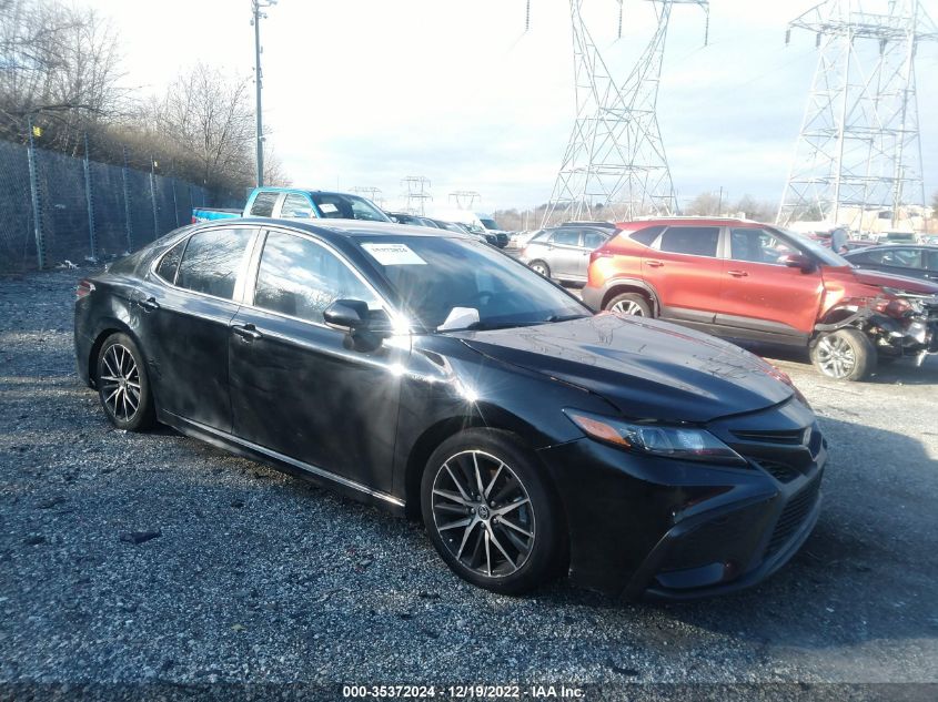 2021 TOYOTA CAMRY HYBRID SE VIN: 4T1G31AK1MU555366