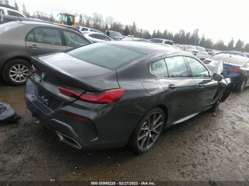 2022 BMW 8 SERIES M850I VIN: WBAGV8C01NCH58932