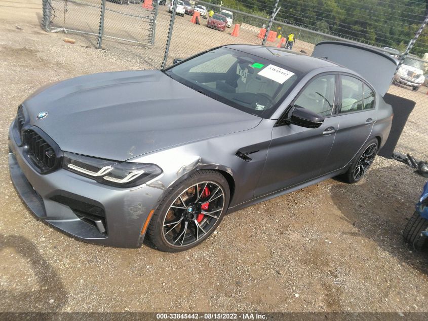 2022 BMW M5 VIN: WBS83CH05NCJ35277