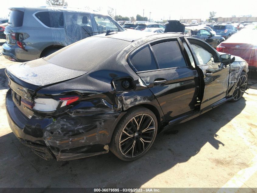 2022 BMW 5 SERIES M550I XDRIVE VIN: WBA13BK02NCJ30630