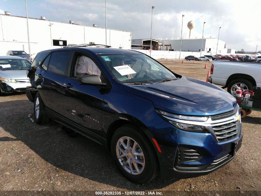 2022 CHEVROLET EQUINOX LS VIN: 3GNAXHEV8NS210159