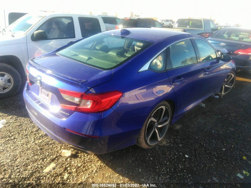 2020 HONDA ACCORD SEDAN SPORT VIN: 1HGCV1F37LA094450