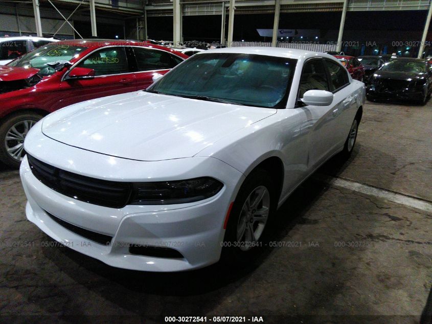 2020 DODGE CHARGER SXT VIN: 2C3CDXBG1LH119166