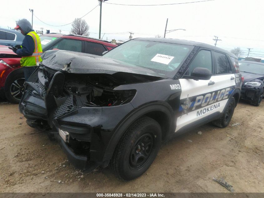 2022 FORD POLICE INTERCEPTOR VIN: 1FM5K8AB3NGA57060