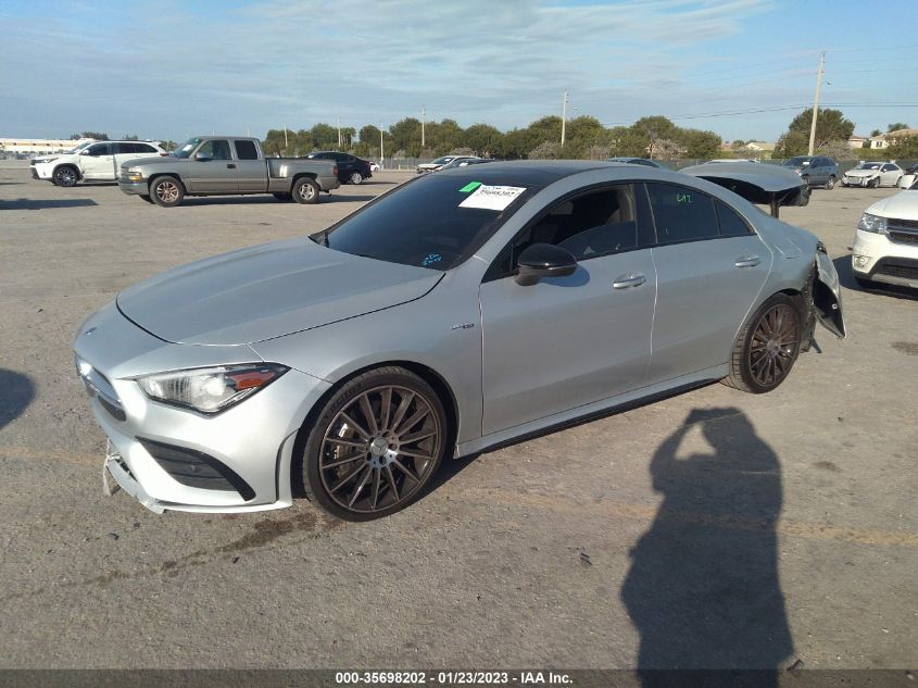 2021 MERCEDES-BENZ CLA AMG CLA 35 VIN: W1K5J5BB0MN213771