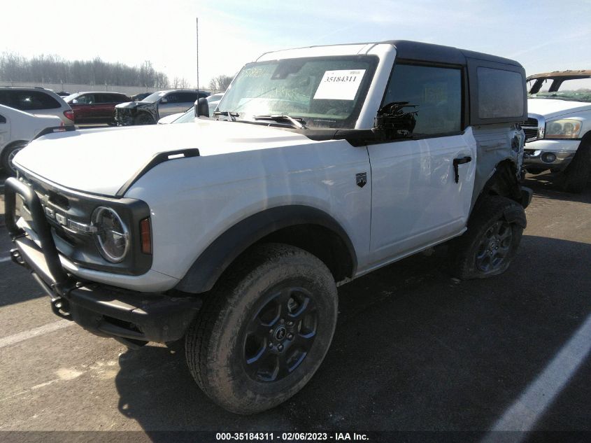 2022 FORD BRONCO BASE/BIG BEND VIN: 1FMDE5AH5NLA96696