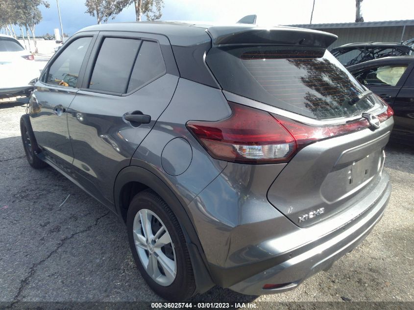 2022 NISSAN KICKS S VIN: 3N1CP5BV4NL487196