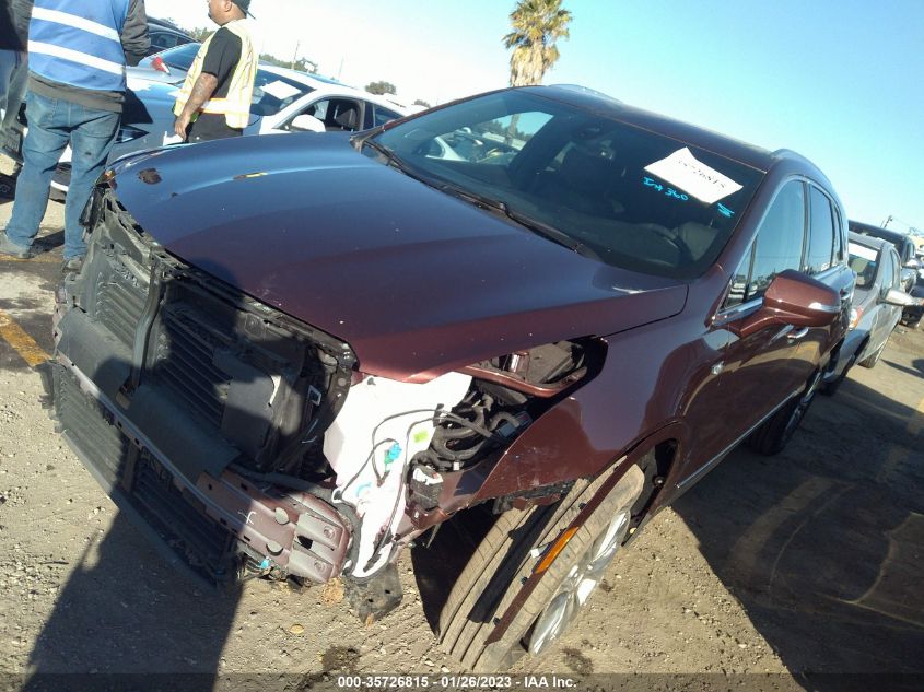 2022 CADILLAC XT5 FWD PREMIUM LUXURY VIN: 1GYKNCR45NZ134159