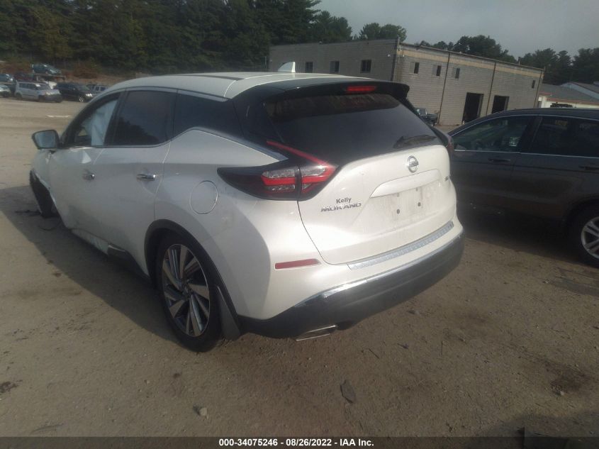 2021 NISSAN MURANO SL VIN: 5N1AZ2CS8MC132877