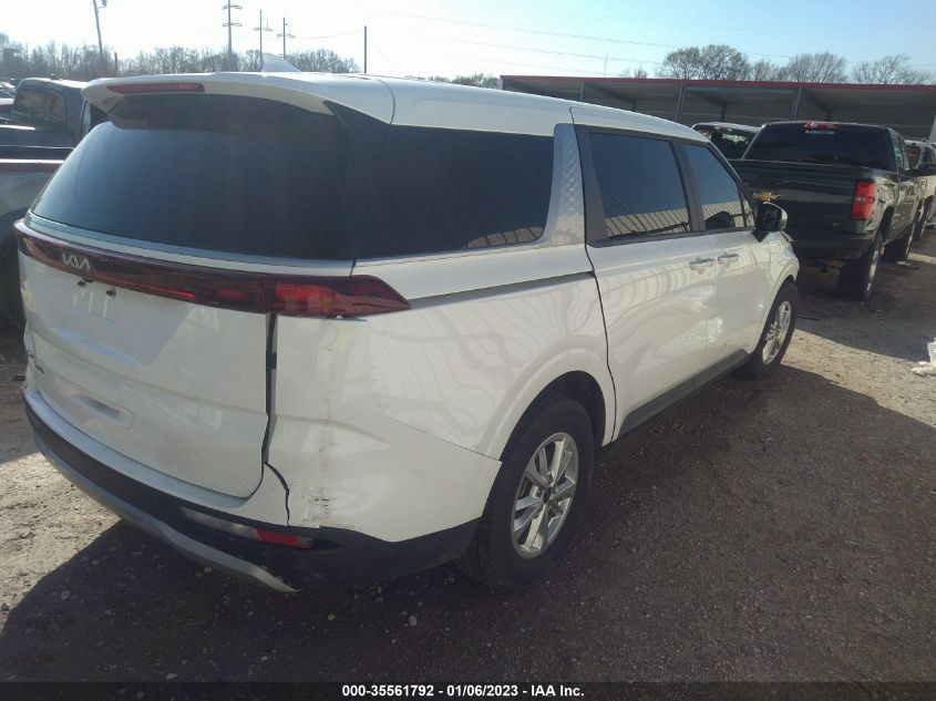 2022 KIA CARNIVAL LXS VIN: KNDNB4H36N6084545