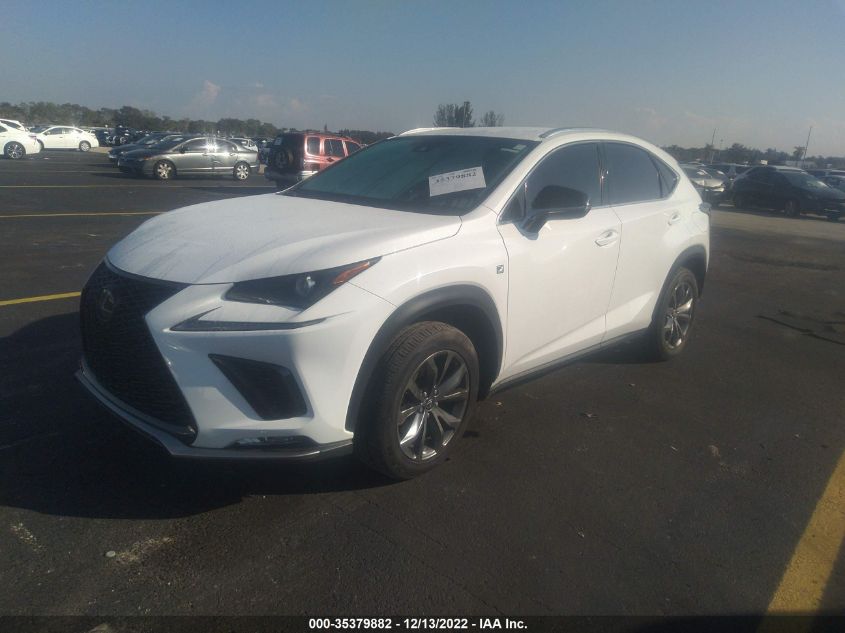 2021 LEXUS NX NX 300 F SPORT VIN: JTJSARBZ5M5023138