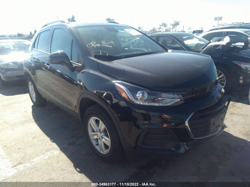 2021 CHEVROLET TRAX LT VIN: KL7CJPSB2MB322308