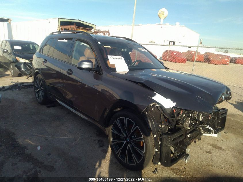 2022 BMW X7 XDRIVE40I VIN: 5UXCW2C0XN9N07282