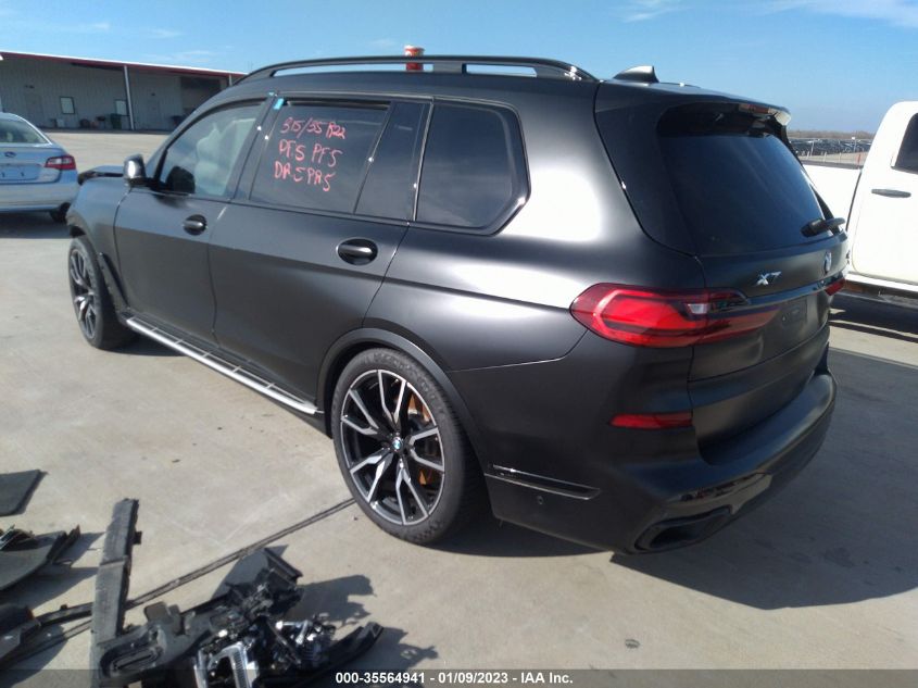 2021 BMW X7 XDRIVE40I VIN: 5UXCW2C09M9H42144