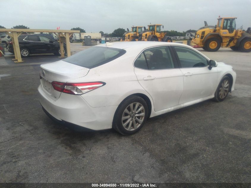 2020 TOYOTA CAMRY LE VIN: 4T1C11AK6LU943714