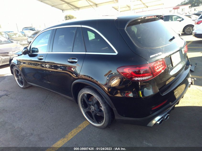 2022 MERCEDES-BENZ GLC AMG GLC 43 VIN: W1N0G6EB3NG062458