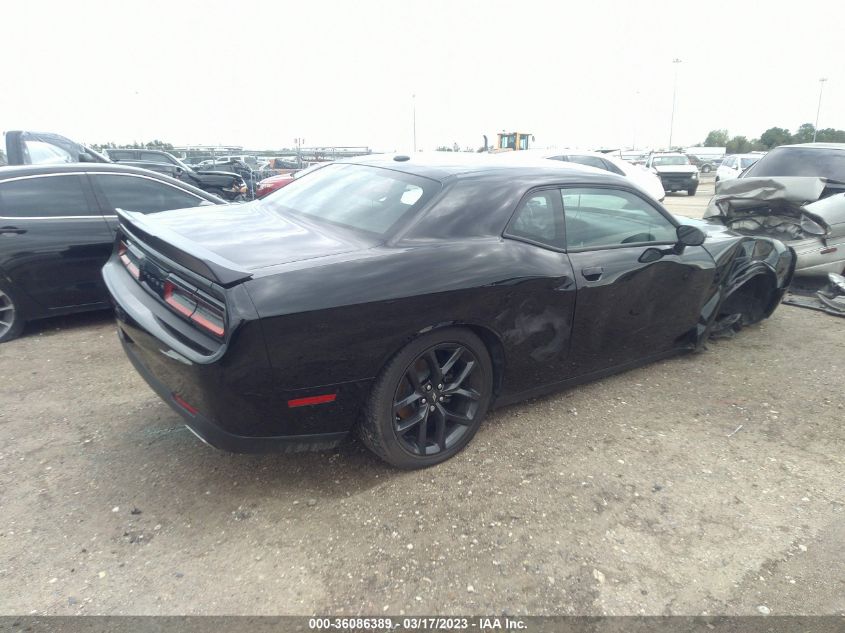 2022 DODGE CHALLENGER SXT VIN: 2C3CDZAG2NH155562