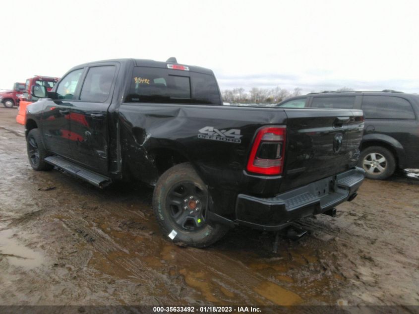 2021 RAM 1500 BIG HORN VIN: 1C6SRFMT3MN533627