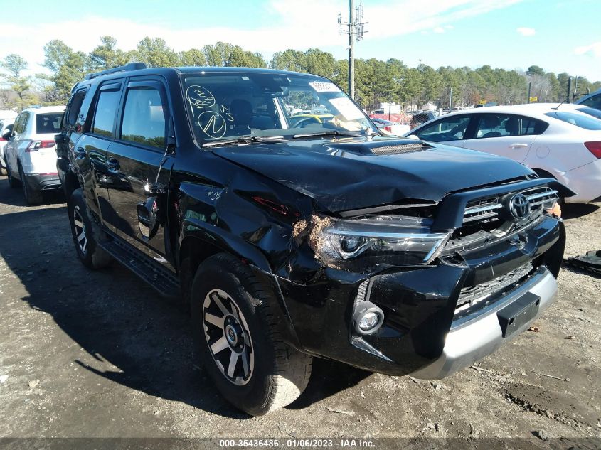 2021 TOYOTA 4RUNNER TRD OFF ROAD PREMIUM VIN: JTERU5JR5M5970324