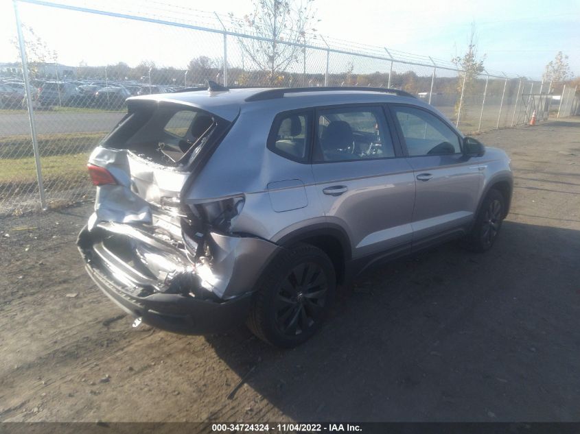 2022 VOLKSWAGEN TAOS S VIN: 3VVCX7B2XNM079277