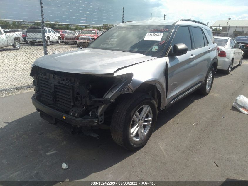 2020 FORD EXPLORER XLT VIN: 1FMSK7DH7LGB46995