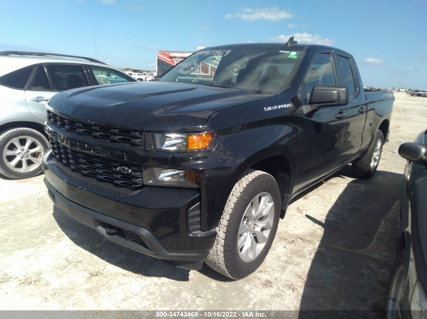 2021 CHEVROLET SILVERADO 1500 CUSTOM VIN: 1GCRYBEKXMZ307375