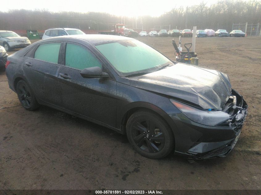2021 HYUNDAI ELANTRA SEL VIN: 5NPLS4AGXMH007444