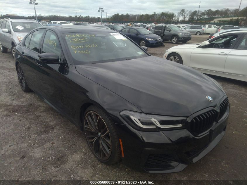 2021 BMW 5 SERIES M550I XDRIVE VIN: WBA13BK04MCF57681