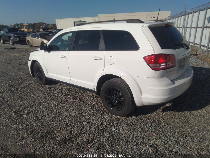 2020 DODGE JOURNEY SE VALUE VIN: 3C4PDCAB6LT237152