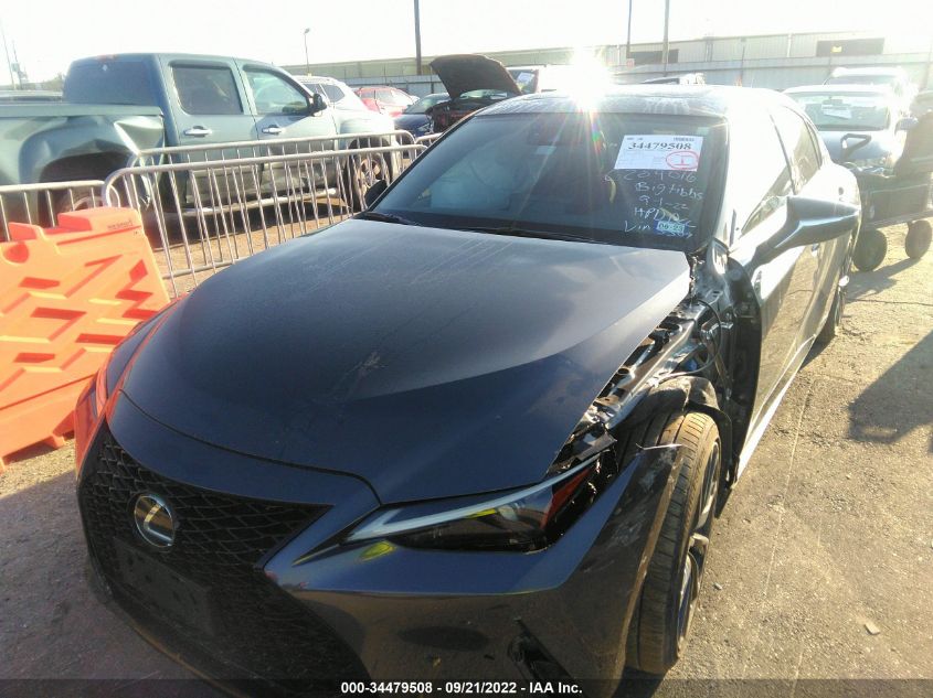2021 LEXUS IS IS 350 F SPORT VIN: JTHGZ1B28M5045509