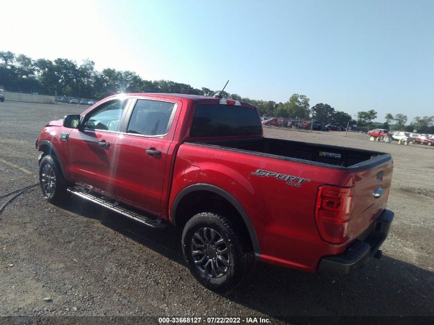2020 FORD RANGER XL/XLT/LARIAT VIN: 1FTER4FH4LLA92555