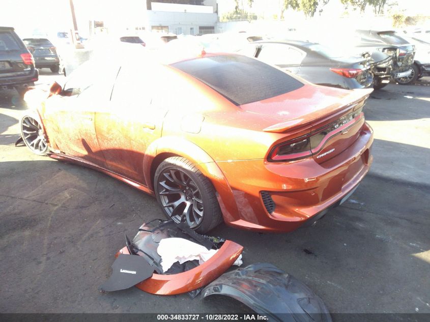 2022 DODGE CHARGER SRT HELLCAT WIDEBODY VIN: 2C3CDXL9XNH159510