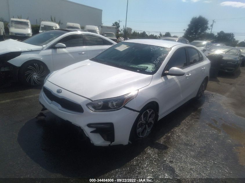 2021 KIA FORTE LXS VIN: 3KPF24AD8ME368906