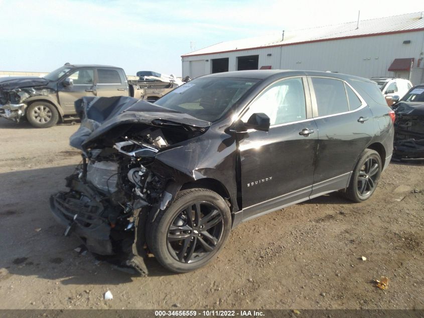 2021 CHEVROLET EQUINOX LT VIN: 3GNAXUEV1ML316549