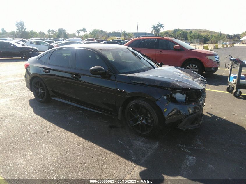 2022 HONDA CIVIC SEDAN SPORT VIN: 2HGFE2F5XNH522035