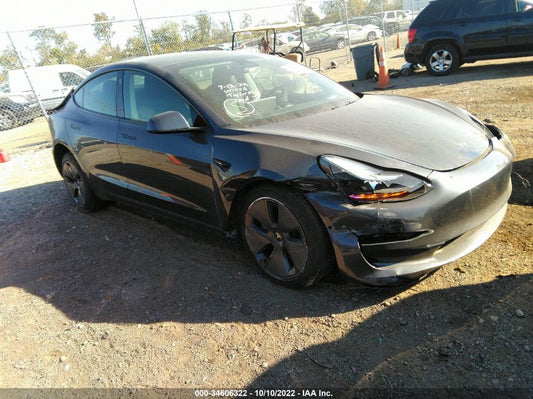 2022 TESLA MODEL 3 LONG RANGE VIN: 5YJ3E1EB9NF178996