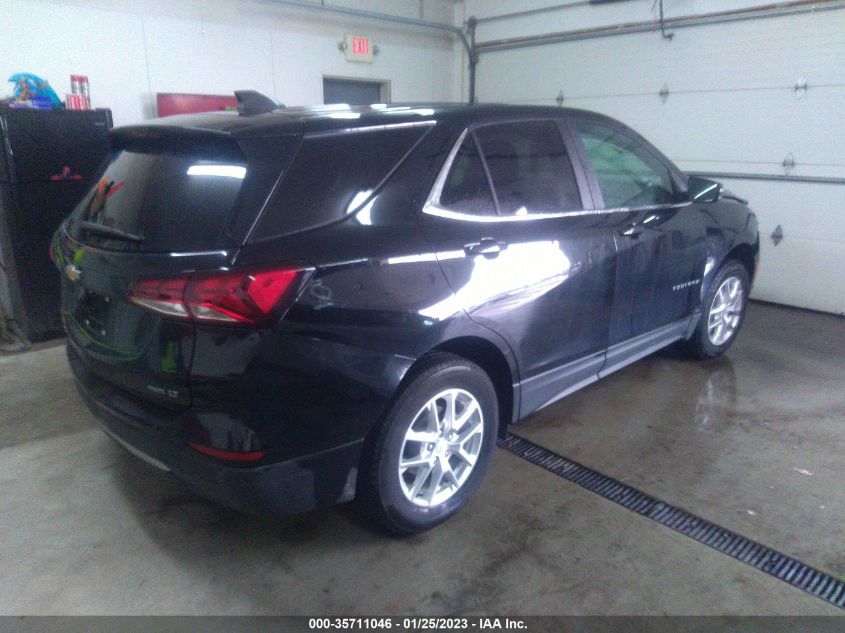 2022 CHEVROLET EQUINOX LT VIN: 3GNAXUEV1NL122797