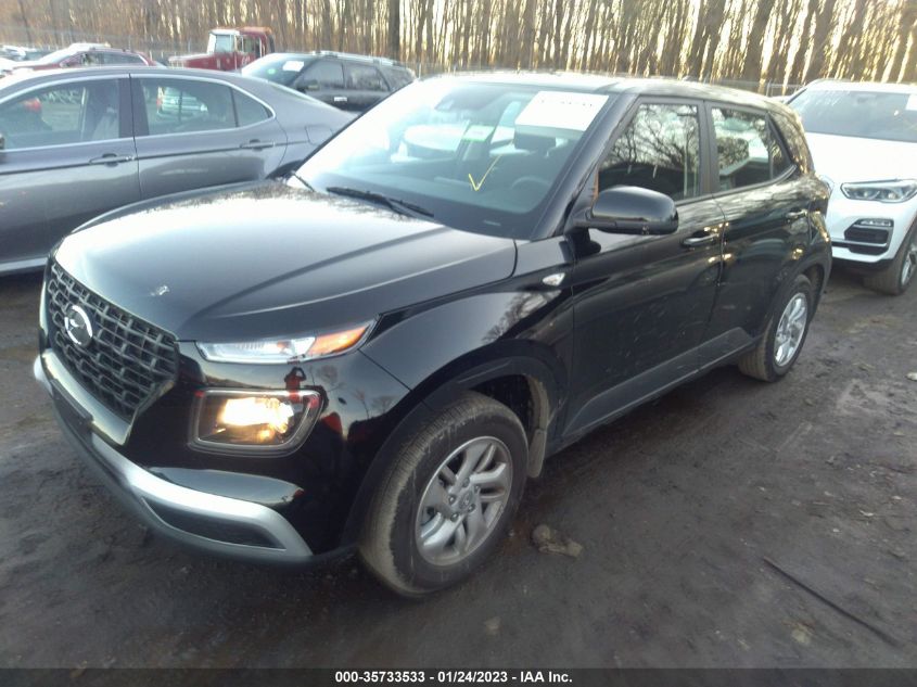 2022 HYUNDAI VENUE SE VIN: KMHRB8A39NU202114
