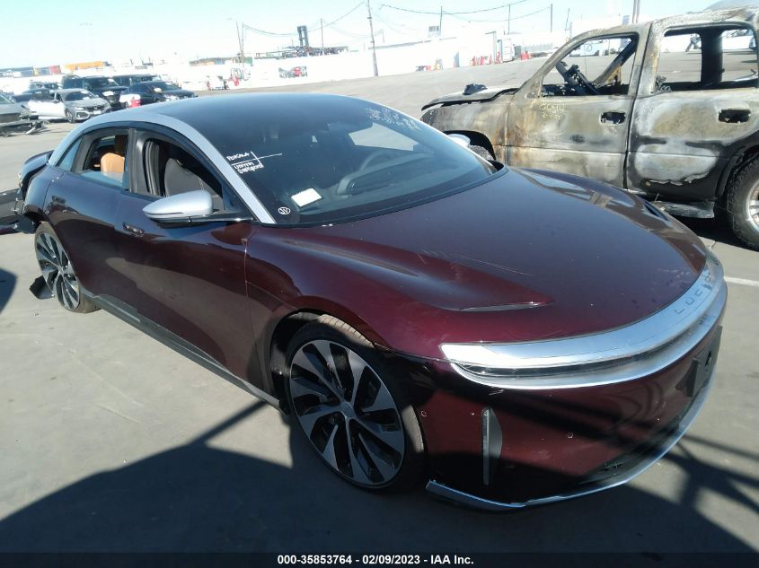 2023 LUCID AIR GRAND TOURING VIN: 50EA1GBA4PA002513